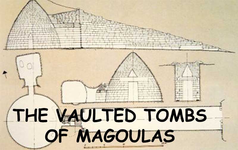 
The vaulted Royal Tombs of Magoulas